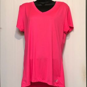 Hot pink athletic top